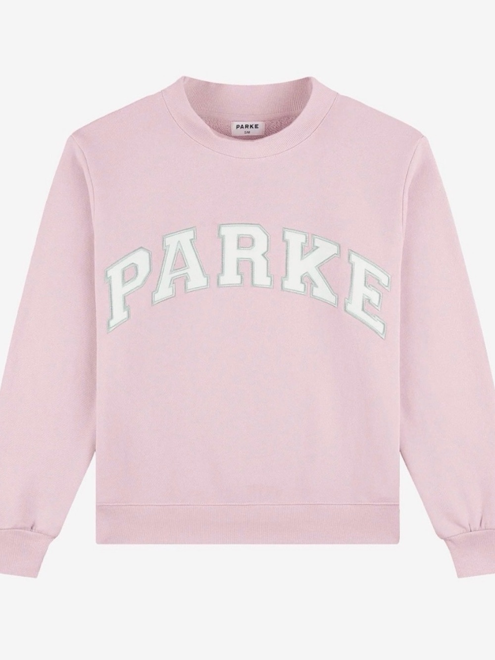 Parke Pink Logo Crewneck Sweatshirt Birthday Collection Size S/M